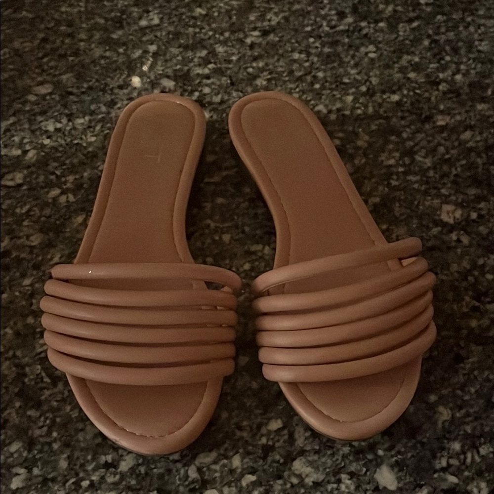 Loft Nude Strappy Sandals